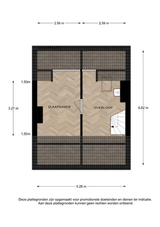 Floorplan - Govert Flinckstraat 5, 7412 TA Deventer